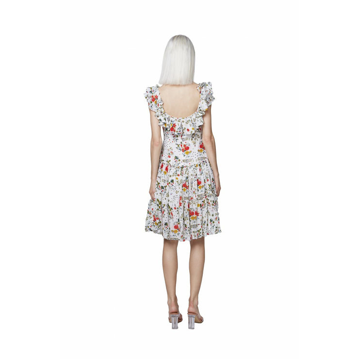Floral A-Line Scoop Back Dress - Hottie + Lord