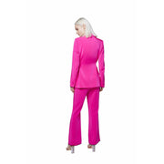 Fuschia Pink Belted Blazer - Hottie + Lord